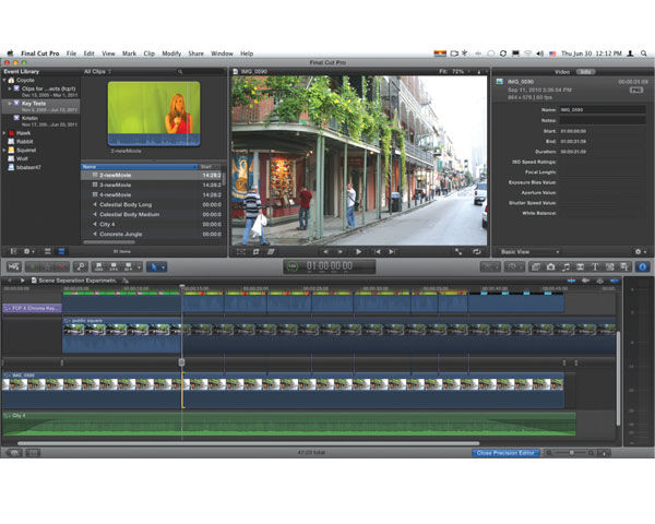 Final Cut Pro Editing Tools